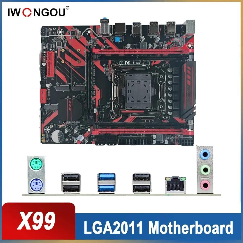 IWONGOU  μ  ޸ ŰƮ, LGA 2011-3 , Intel Xeon E5 V3, Placa Mae DDR4 64G M.2 , X99
